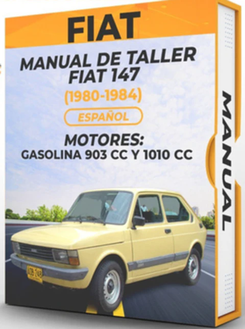 Manuale di officina Fiat 147 (1980, 1981, 1982, 1983, 1984) 903, 1010 cc