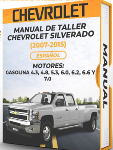 Manuale di officina Chevrolet Silverado (2011, 2012, 2013, 2014, 2015) BENZINA 4.3, 4.8, 5.3, 6.0, 6.2, 6.6 e 7.0 PDF