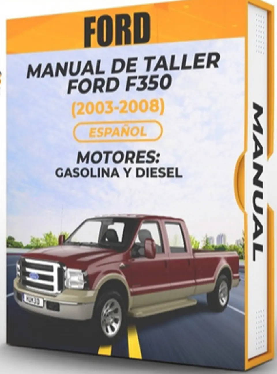 Manuale di officina Ford F350 (2003, 2004, 2005, 2006, 2007, 2008) BENZINA E DIESEL 1