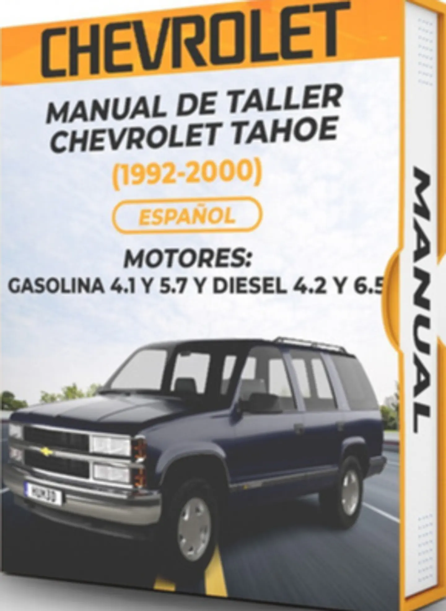 Manuale d'officina Chevrolet Tahoe (1992, 1993, 1994, 1995, 1996, 1997, 1998, 1999, 2000) BENZINA 4.1 E 5.7 E DIESEL 4.2 E 6.5 1