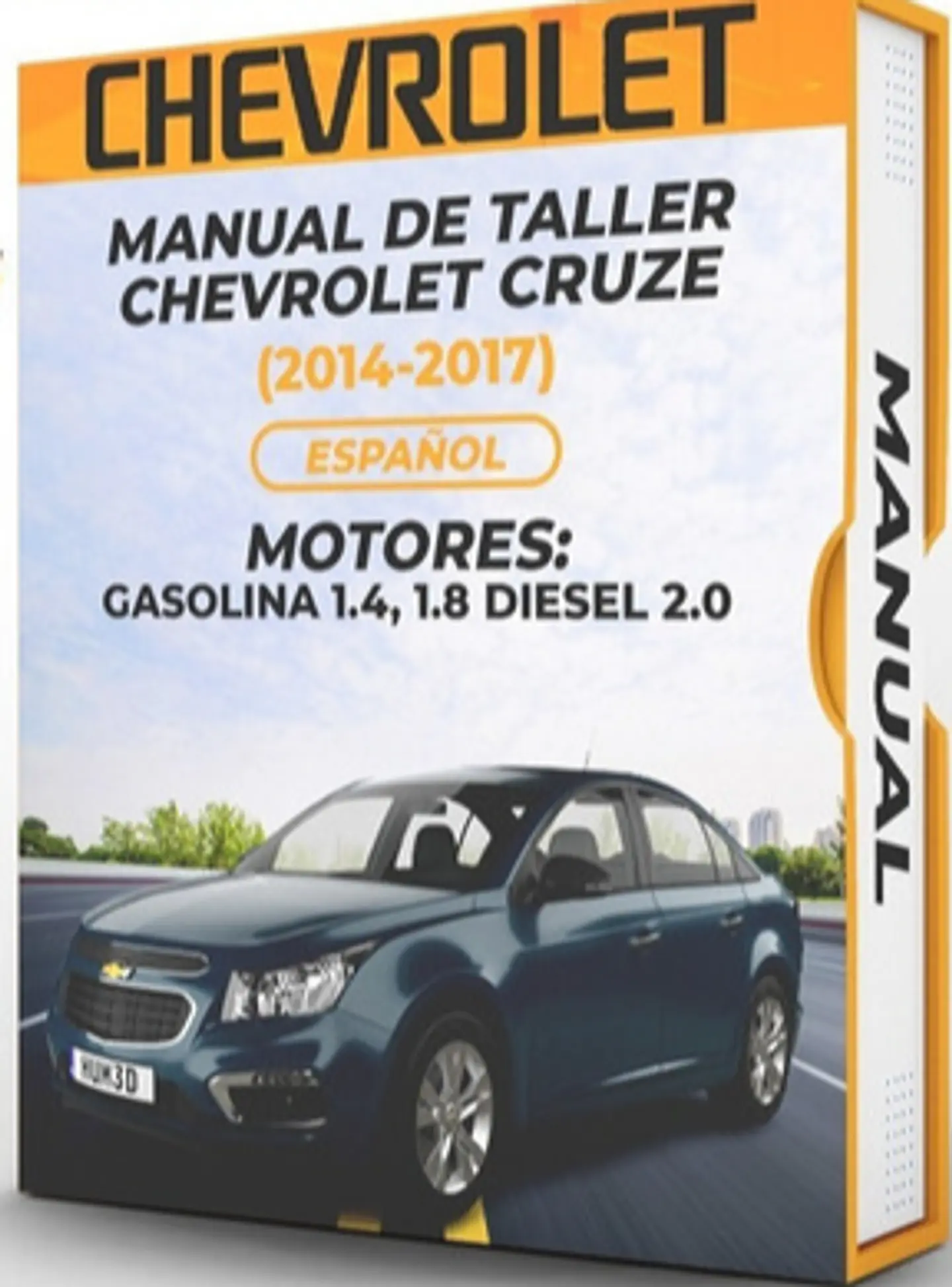 Manuale di officina Chevrolet Cruze (2014, 2015, 2016, 2017) BENZINA 1.4, 1.8 DIESEL 2.0 PDF 1