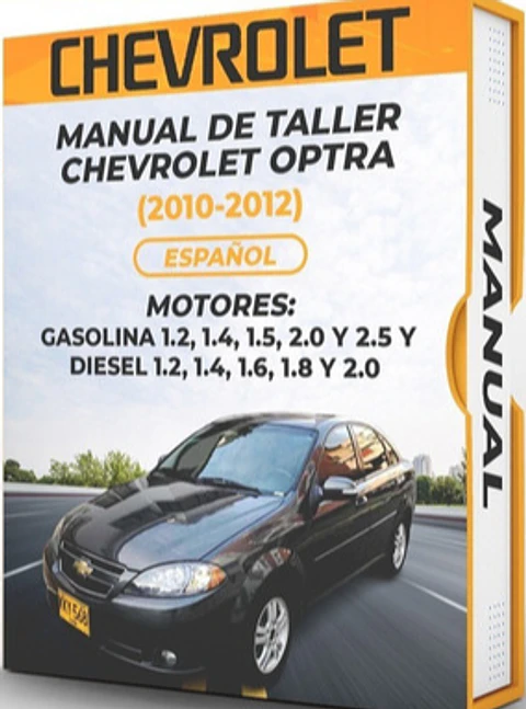 Manuale di officina Chevrolet Optra (2010-2012) PDF
