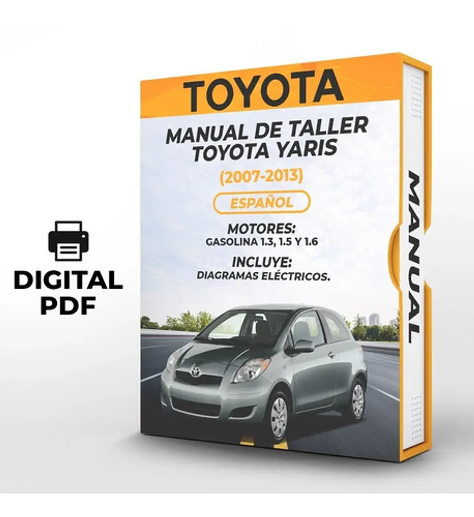 Manuale di officina Toyota Yaris (2005-2013) PDF 1
