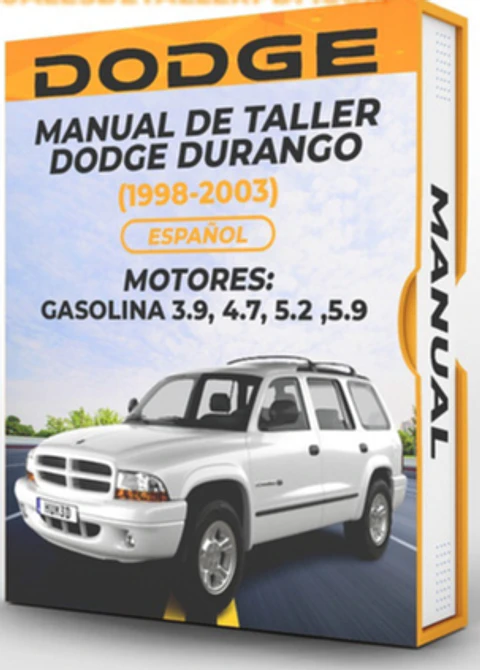Manuale di officina Dodge Durango (1998, 1999, 2000, 2001, 2002, 2003) 3.9, 4.7, 5.2, 5.9
