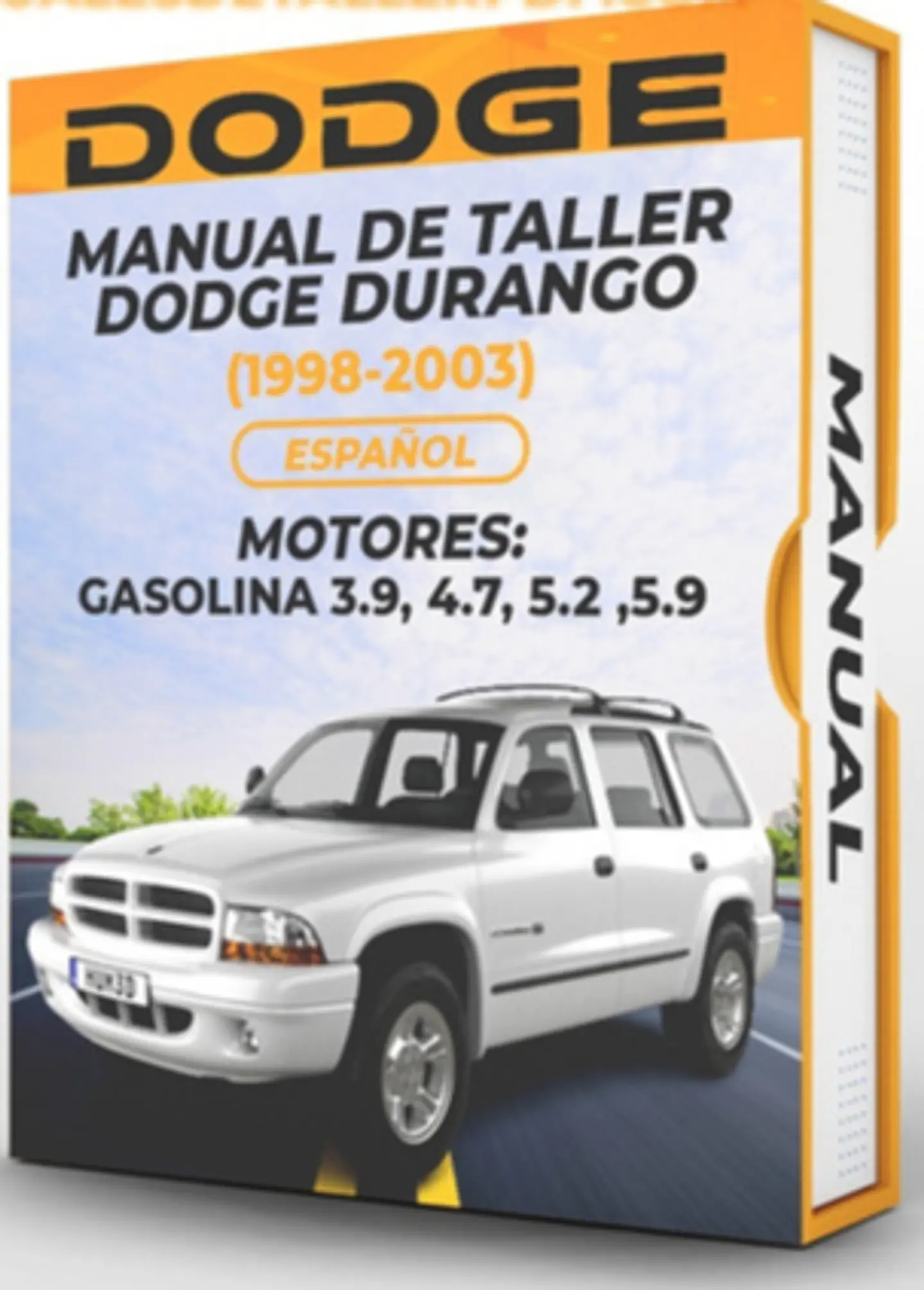 Manuale di officina Dodge Durango (1998, 1999, 2000, 2001, 2002, 2003) 3.9, 4.7, 5.2, 5.9 1