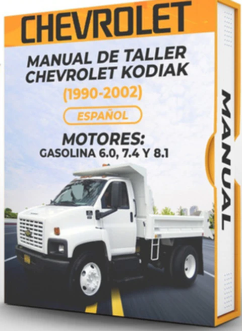 Manuale di officina Chevrolet Kodiak (1990, 1991, 1992, 1993, 1994, 1995, 1996) BENZINA 6.0, 7.4 E 8.1