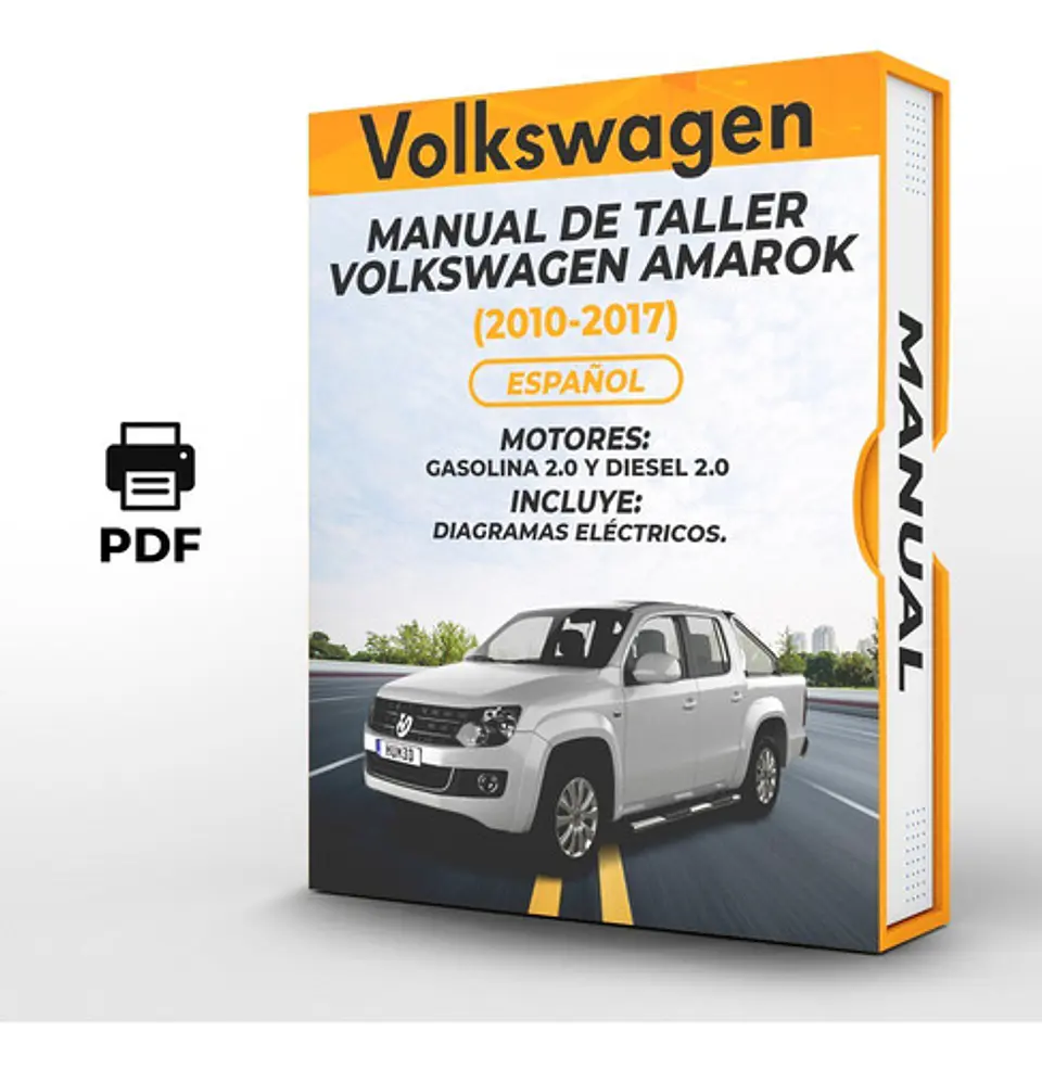 Manuale di officina Volkswagen Amarok (2010, 2011, 2012, 2013, 2014, 2015, 2016, 2017) 2.0 1
