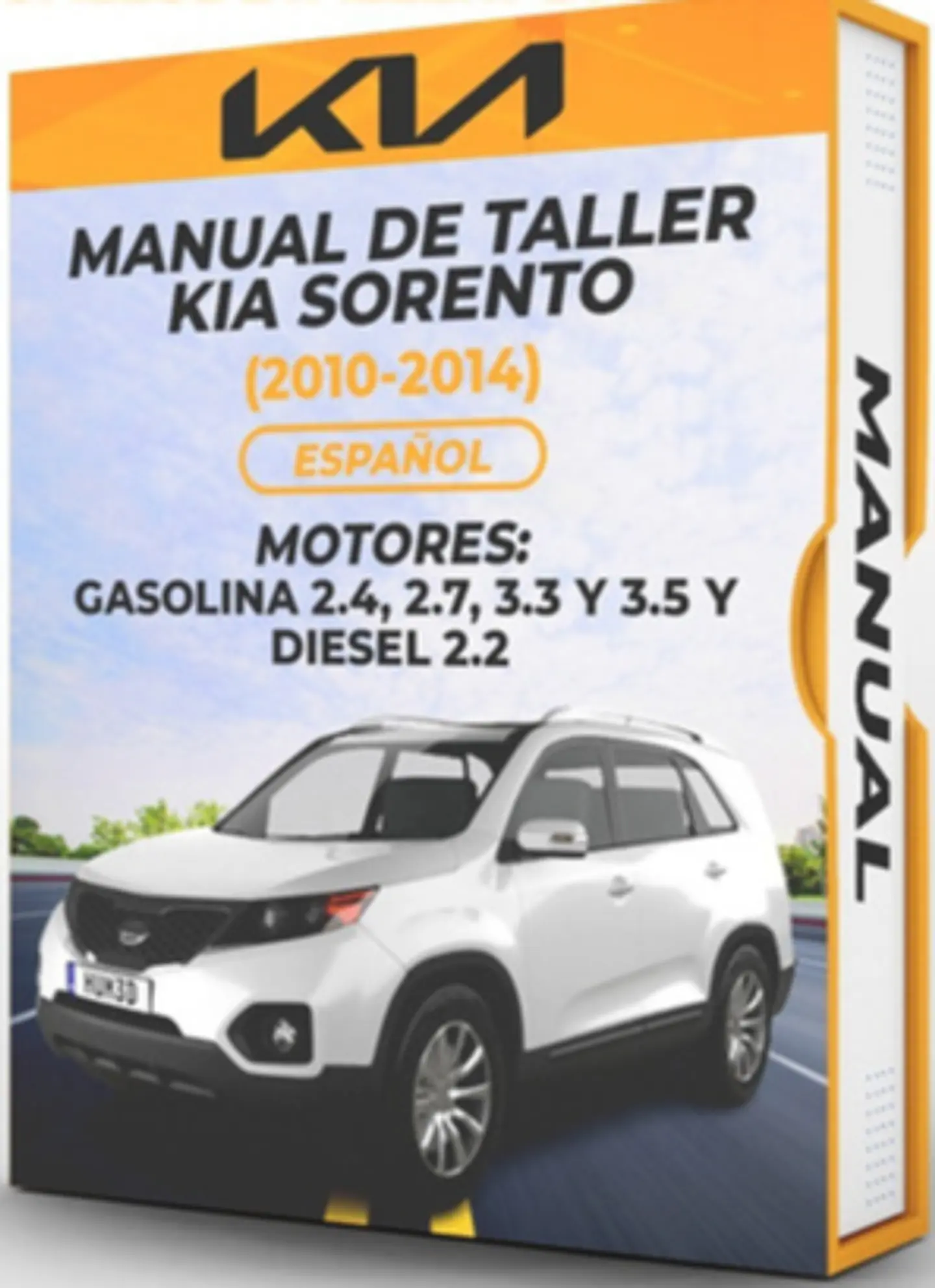 Manuale di officina Kia Sorento (2010, 2011, 2012, 2013, 2014) 2.4, 2.7, 3.3 E 3.5 1