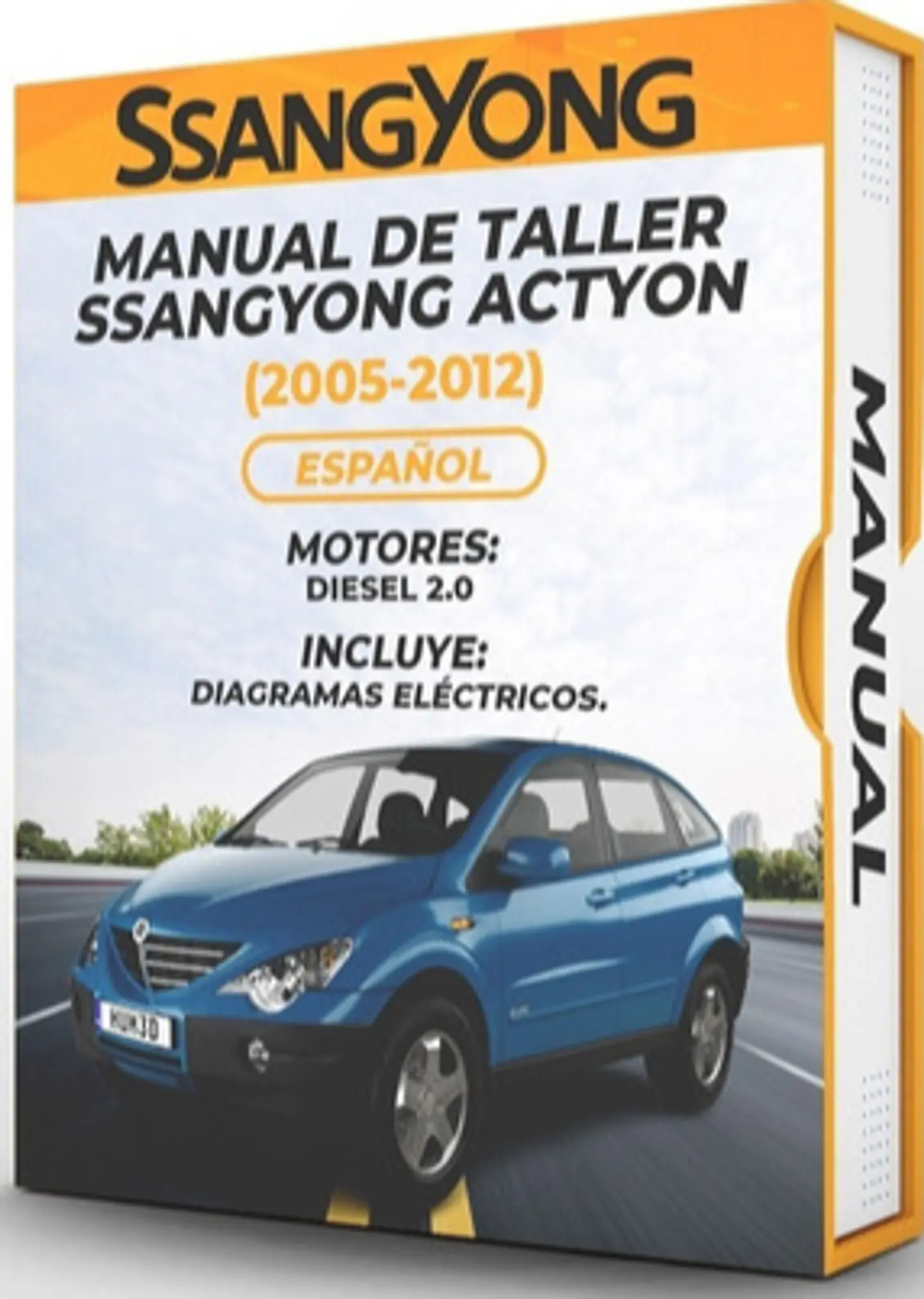 Manuale di officina Ssangyong Actyon (2005, 2006, 2007, 2008, 2009, 2010, 2011, 2012) 2.0 1