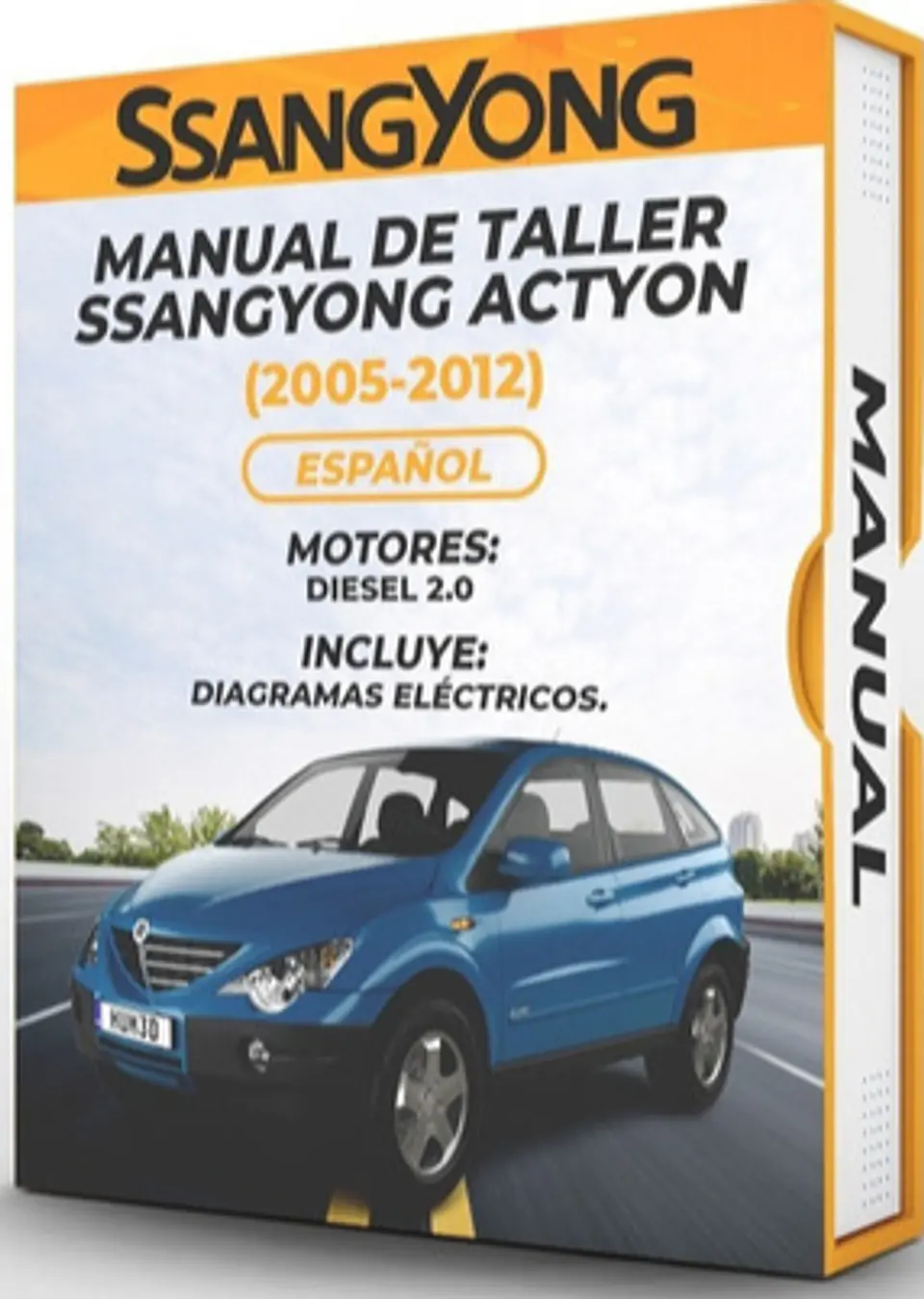 Manuale di officina Ssangyong Actyon (2005, 2006, 2007, 2008, 2009, 2010, 2011, 2012) 2.0 1