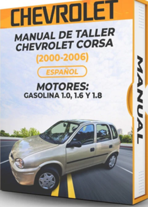 Manuale di officina Chevrolet Corsa (2000-2006) (Spag)
