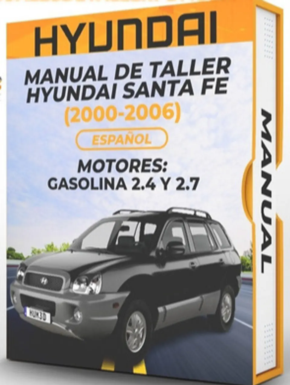Manuale di officina Hyundai Santa Fe (2000, 2001, 2002, 2003, 2004, 2005, 2006) 2.4, 2.7 1