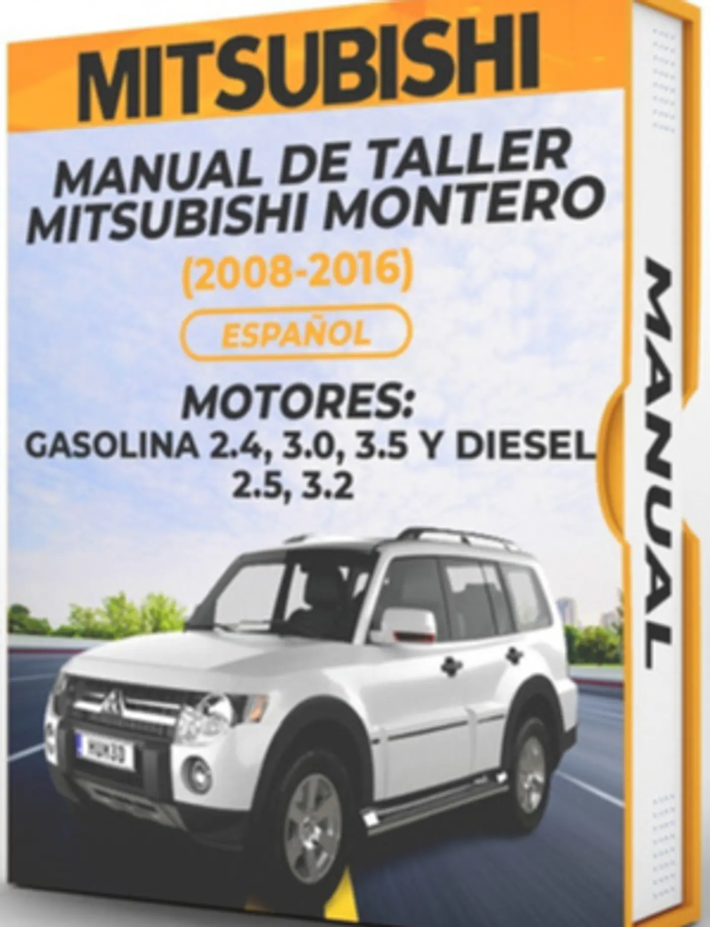 Manuale d'officina Mitsubishi Montero (2008, 2009, 2010, 2011, 2012)2.4, 3.0, 3.5 1