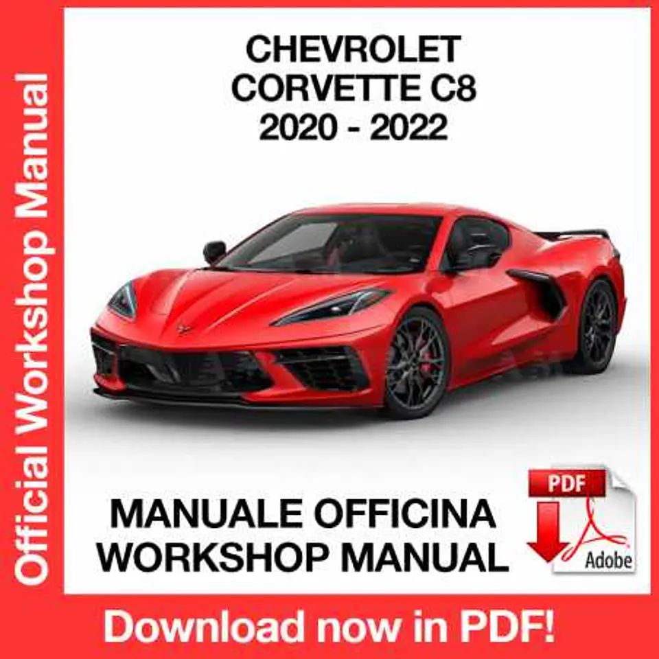 Manuale Officina Chevrolet Corvette C8 (2020-2021-2022) (EN) 1