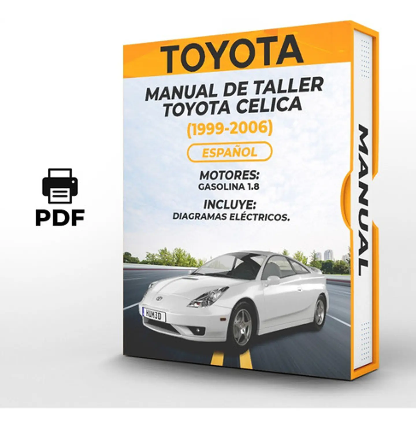 Manuale di officina Toyota Celica (1999-2006) (Spag) 1