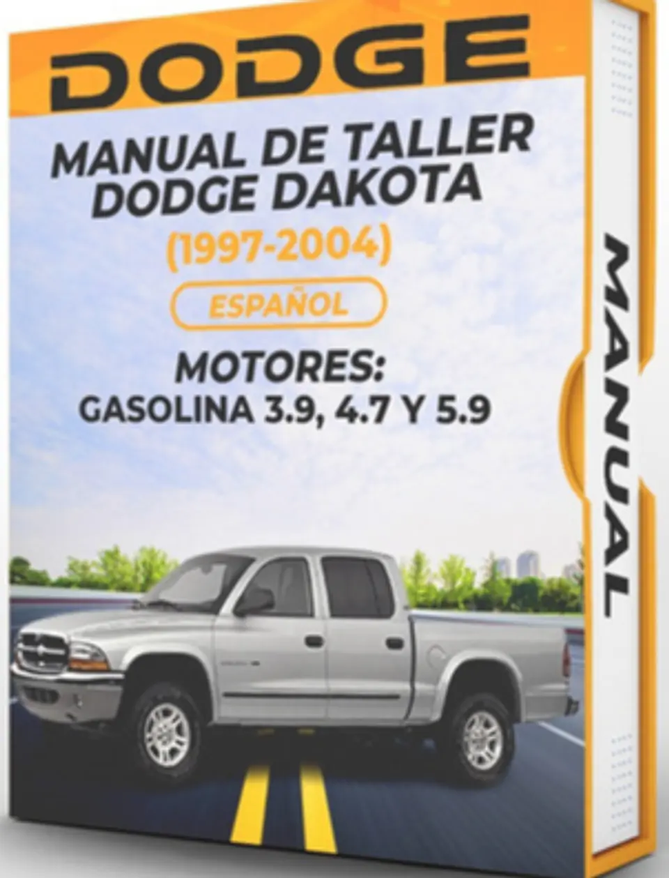 Manuale di officina Dodge Dakota (1997, 1998, 1999, 2000, 2001, 2002, 2003, 2004) 3.9, 4.7 e 5.9 1