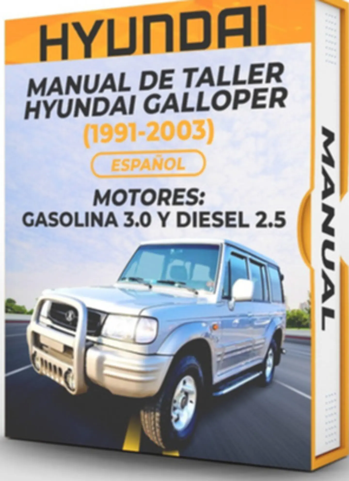 Manuale di officina Hyundai Galloper (1991-2003) (Spag) 1