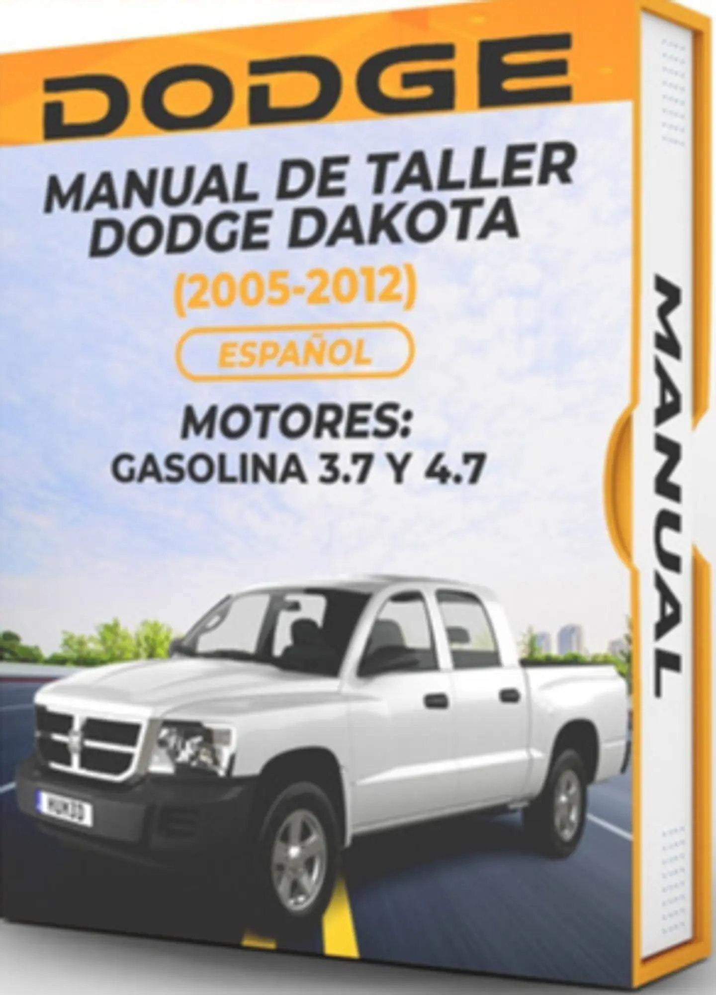 Manuale di officina Dodge Dakota (2005, 2006, 2007, 2008, 2009, 2010, 2011, 2012) 3.7 e 4.7 1