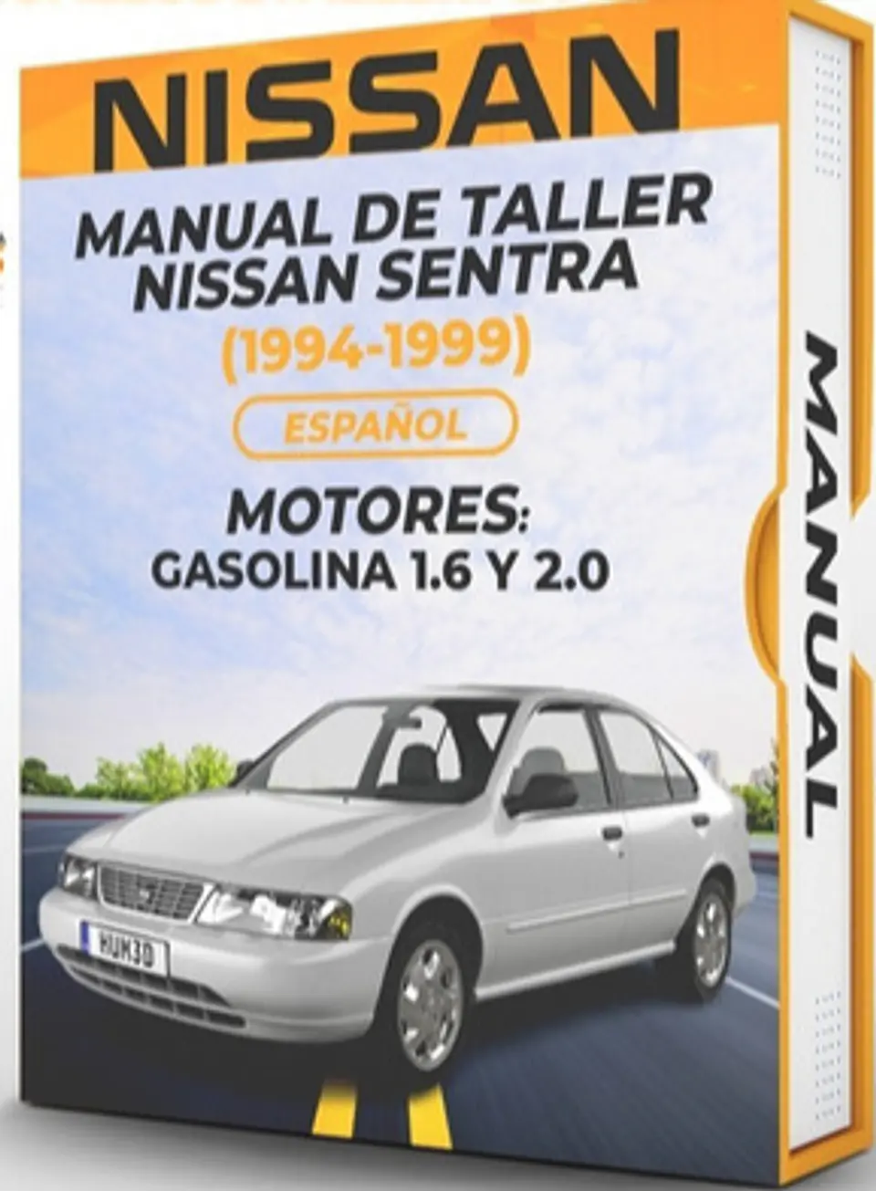 Manuale di officina Nissan Sentra (1994, 1995, 1996, 1997, 1998, 1999) 1.6, 2.0 1