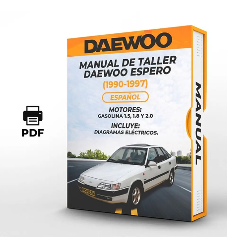 Manuale di officina Daewoo Espero (1990, 1991, 1992, 1993, 1994, 1995, 1996, 1997) 1