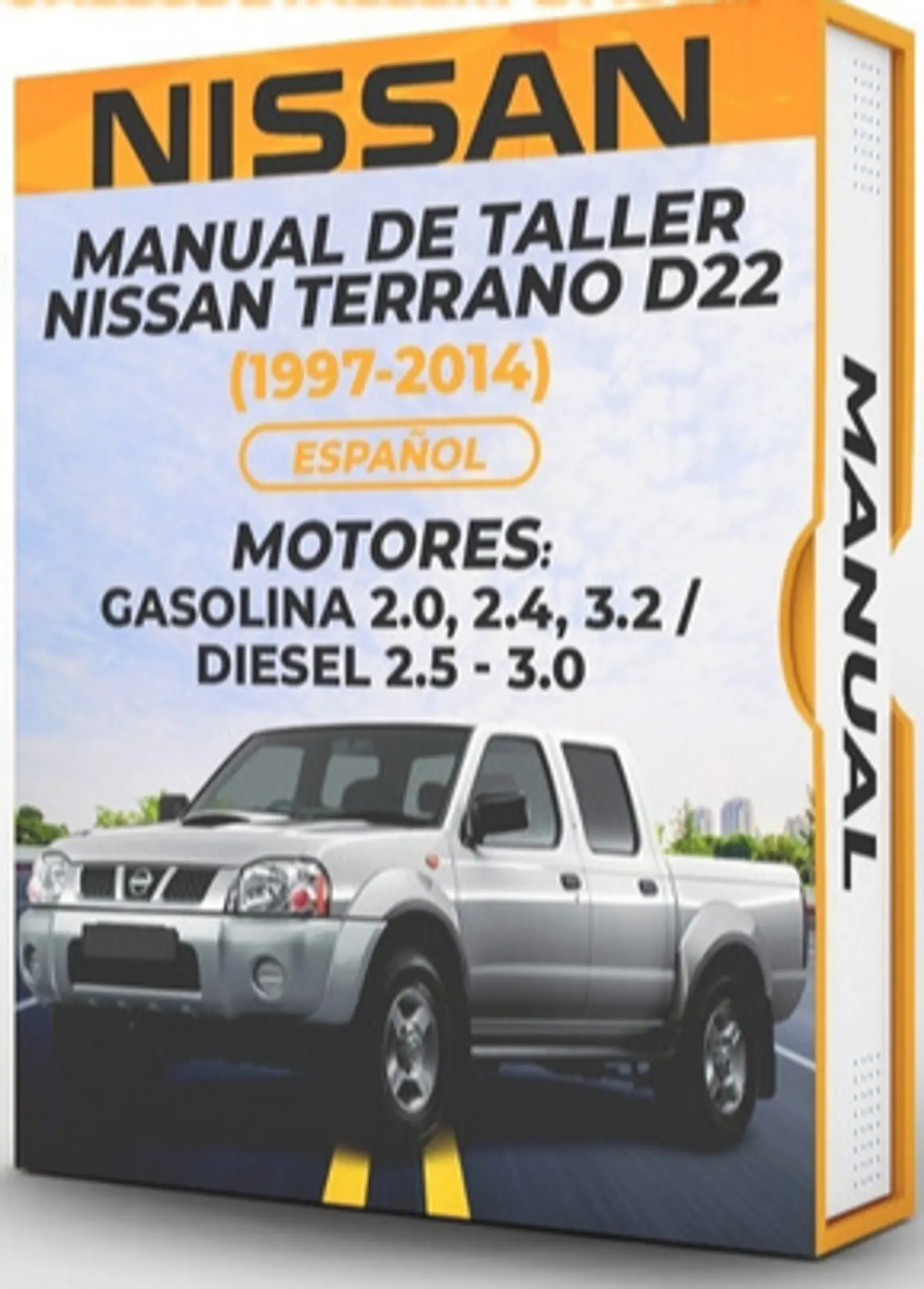 Manuale di officina Nissan Terrano D22 (1997, 1998, 1999, 2000, 2001, 2002, 2003, 2004, 2005) 1