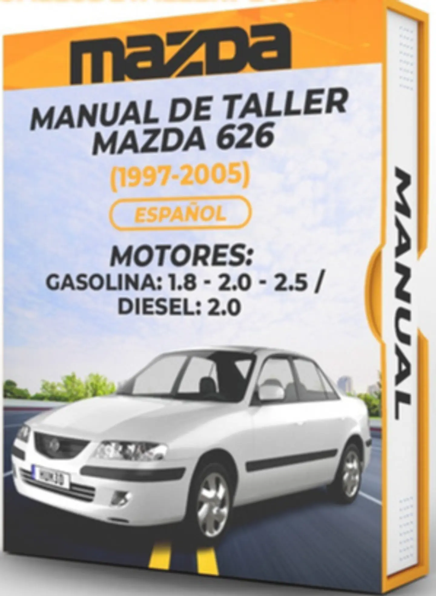 Manuale di officina Mazda 626 (1997, 1998, 1999, 2000, 2001, 2002, 2003, 2004, 2005) 1.8 - 2.0 - 2.5 1