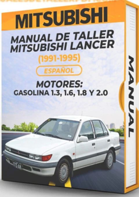 Manuale d'officina Mitsubishi Lancer (1991-1995) (Spag)