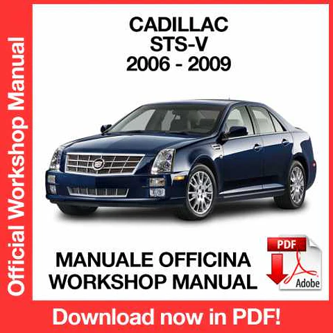 Manuale Officina Cadillac STS-V (2006-2007-2008-2009) (EN)