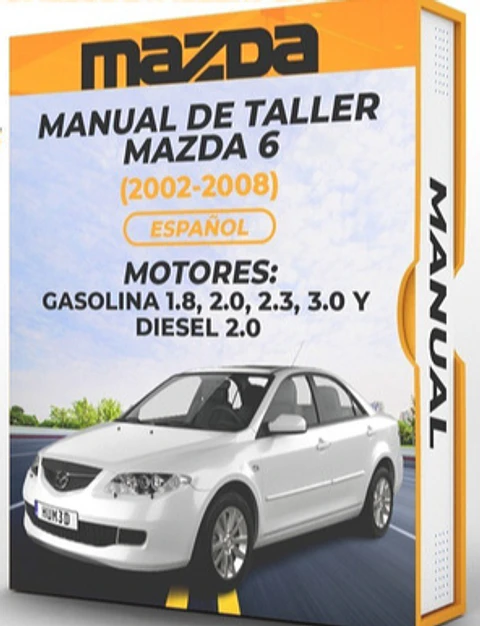 Manuale di officina Mazda 6 (2002-2008)  1.8, 2.0, 2.3, 3.0 E GASO 2.0 PDF
