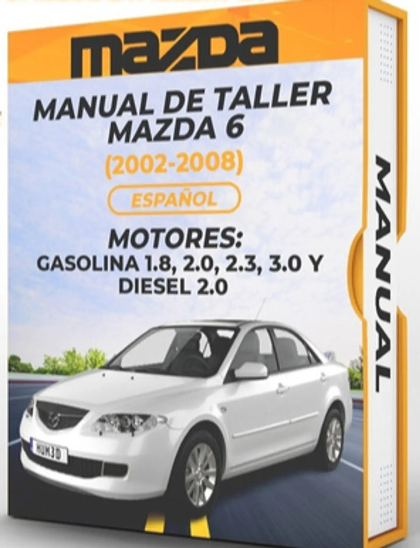 Manuale di officina Mazda 6 (2002-2008)  1.8, 2.0, 2.3, 3.0 E GASO 2.0 PDF 1