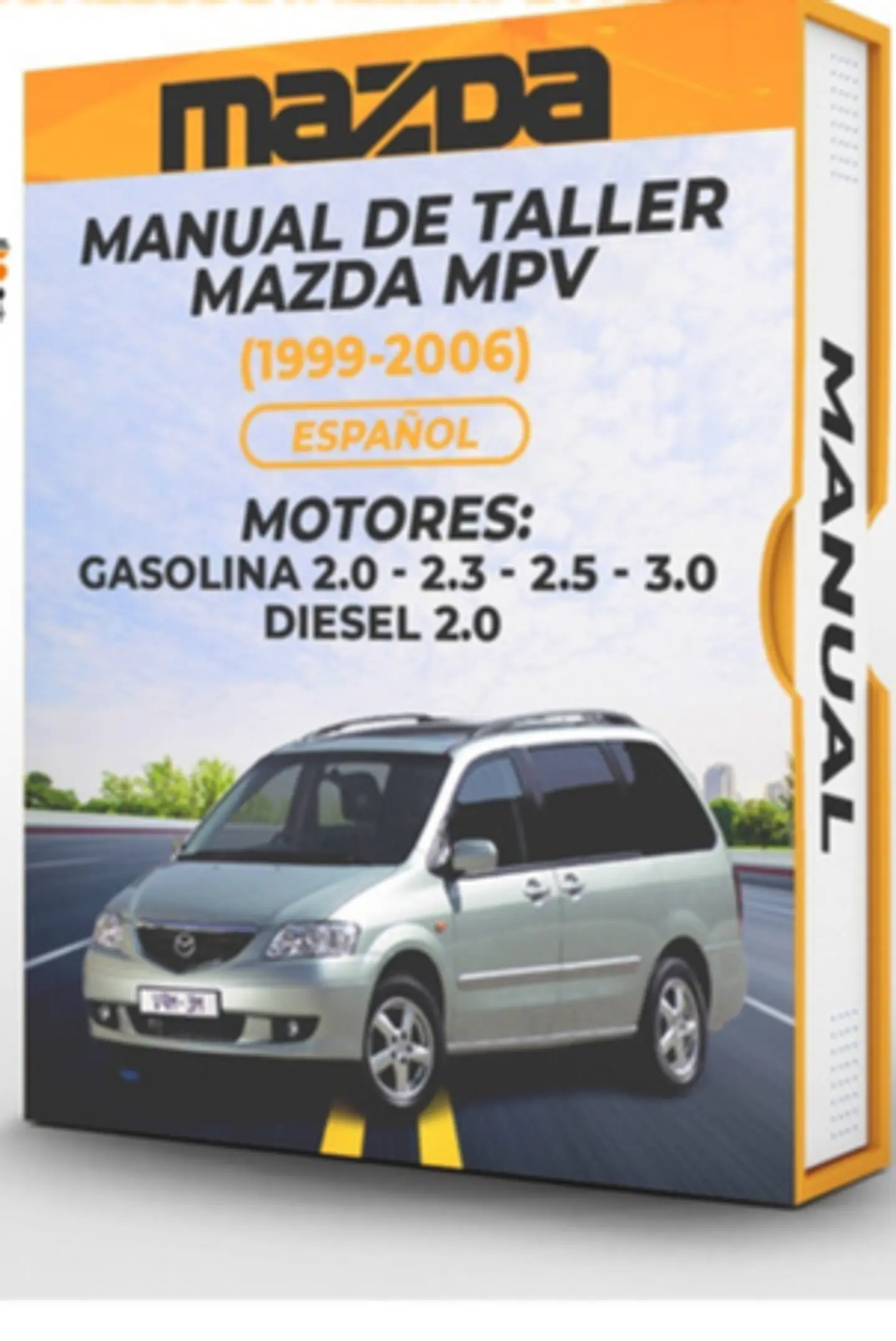 Manuale di officina Mazda Mpv (1999-2006) 2.0 - 2.3 - 2.5 - 3.0 Gaso 2.0 1