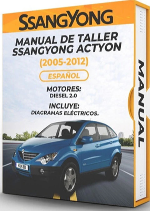 Manuale di officina Ssangyong Actyon (2005-2012) 2.0 PDF 