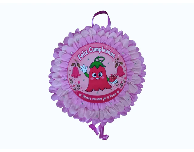 Piñata Básica Copihue Nacional