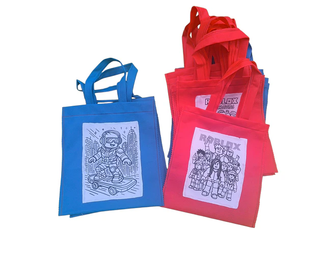 Bolsas de Dulces Coloreables de TNT – Personalizadas para Cumpleaños