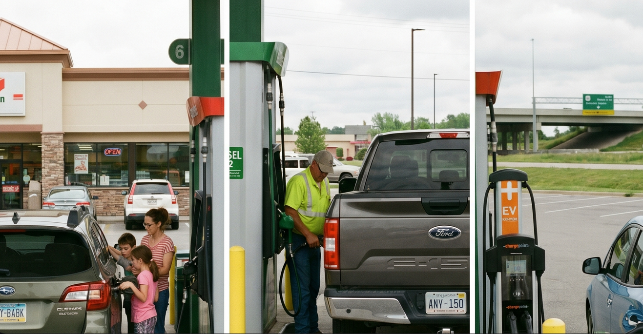 Diésel vs. Gas vs. Eléctrico en 2026