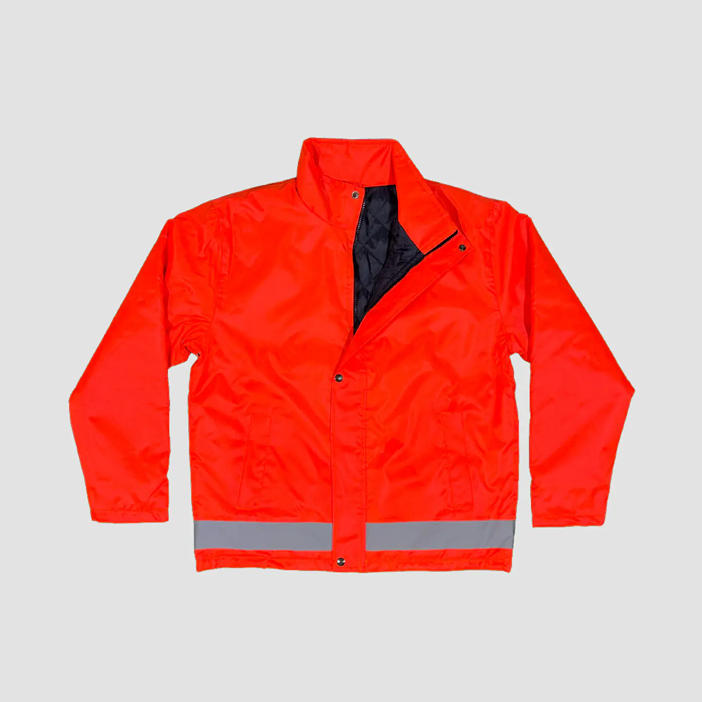 Parka Seguridad Privada Rojo Fluor 1