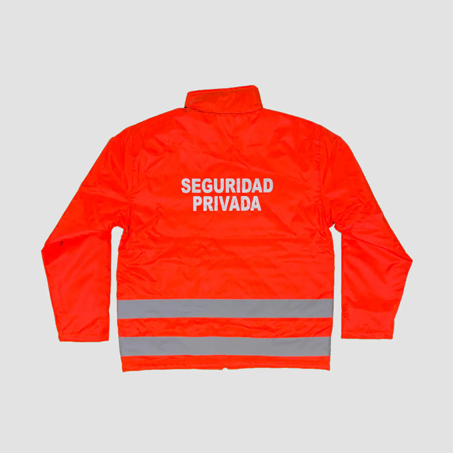 Parka Seguridad Privada Rojo Fluor 2