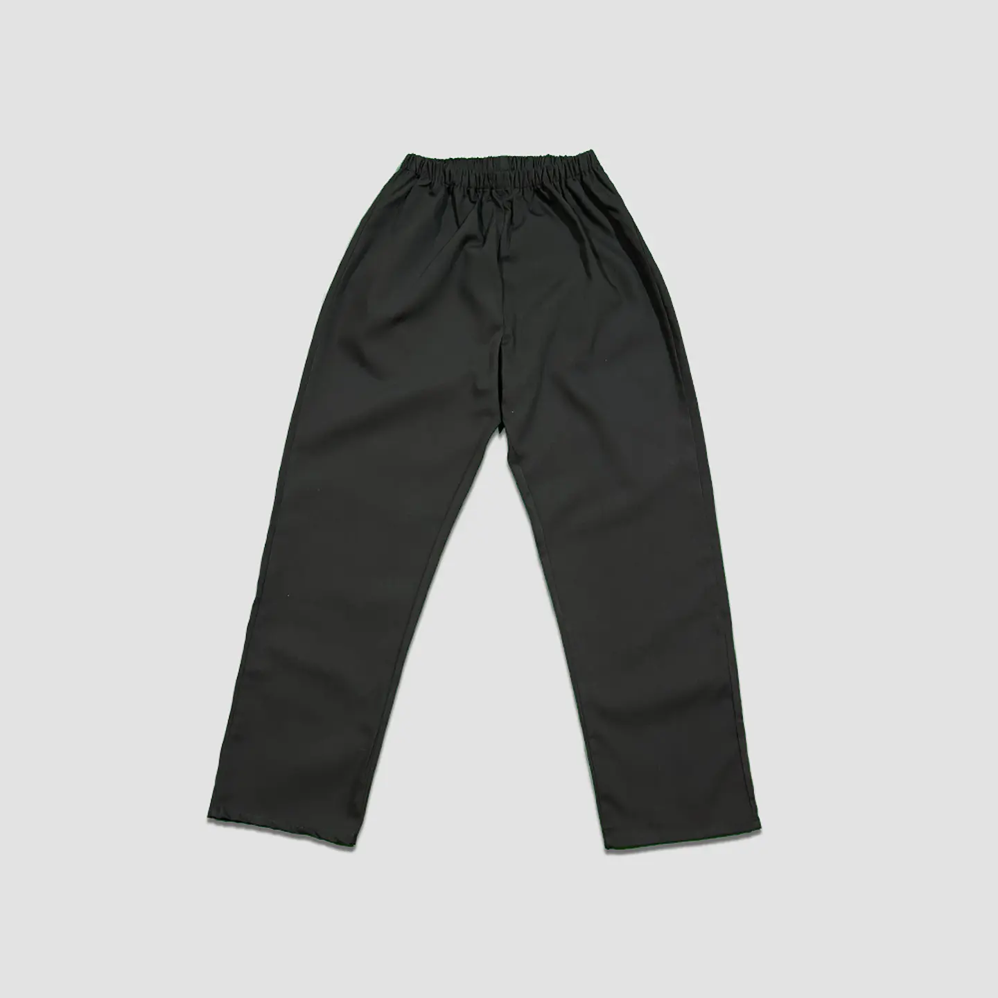 Pantalón de Chef Negro Sin Bolsillos 1