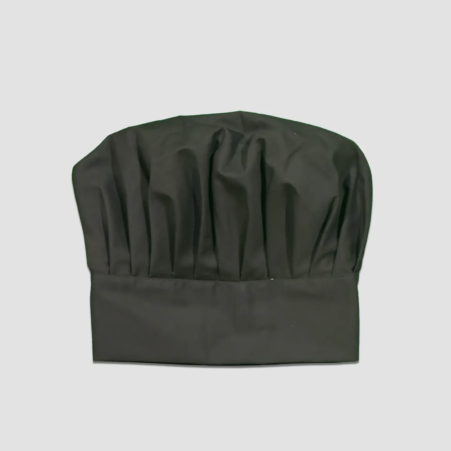 Gorro Chef Poplín Negro 1