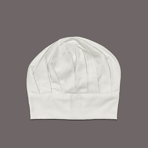 Gorro Chef Gabardina 8ozs Blanco