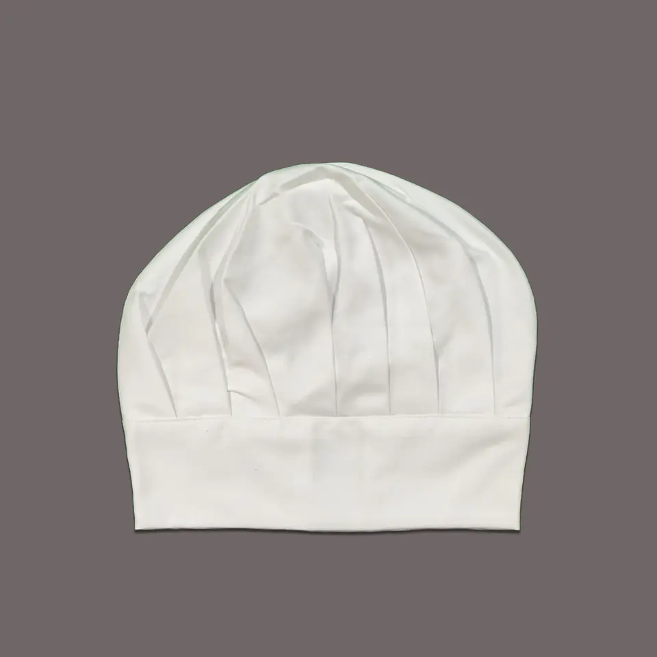 Gorro Chef Gabardina 8ozs Blanco 1