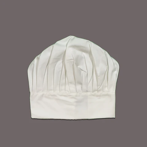 Gorro Chef Poplín Blanco