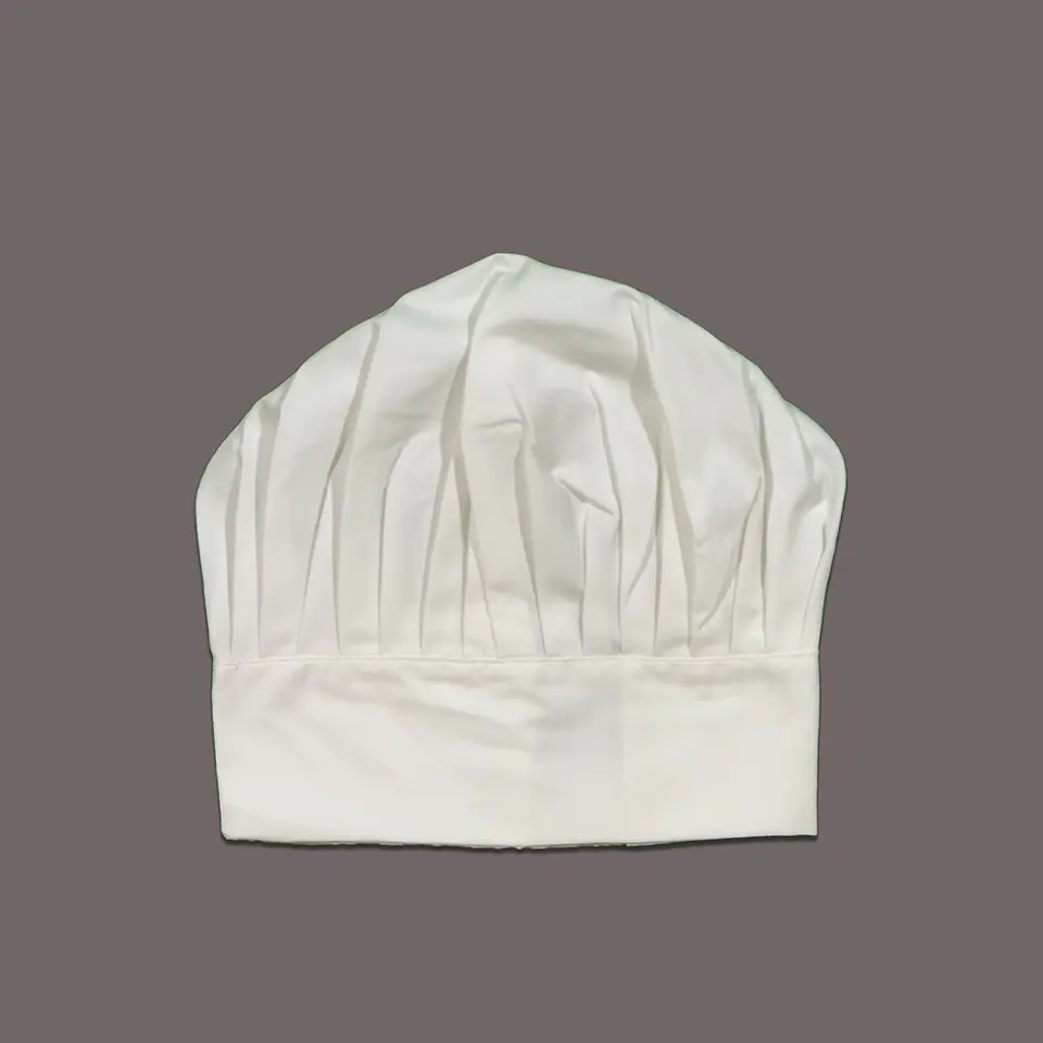 Gorro Chef Poplín Blanco 1