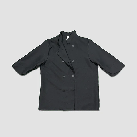 Chaqueta de Chef Negra Bistrech