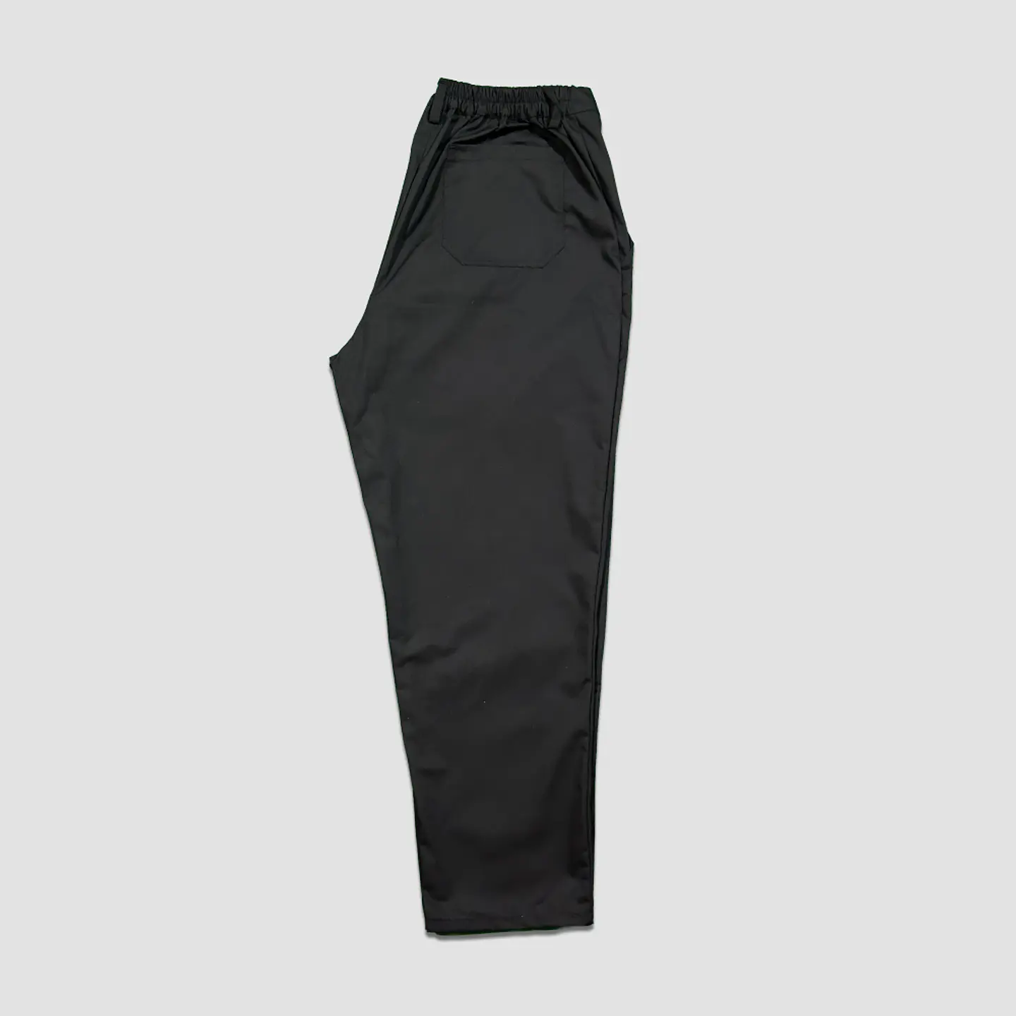 Pantalón de Chef Negro Poplín 2
