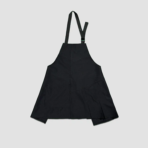 Pechera Plisada Bistrech Negro