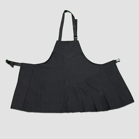 Pechera Plisada Bistrech Negro