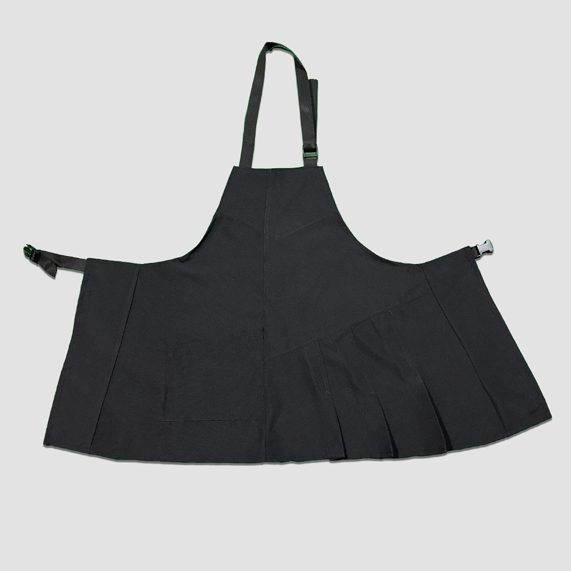 Pechera Plisada Bistrech Negro 2