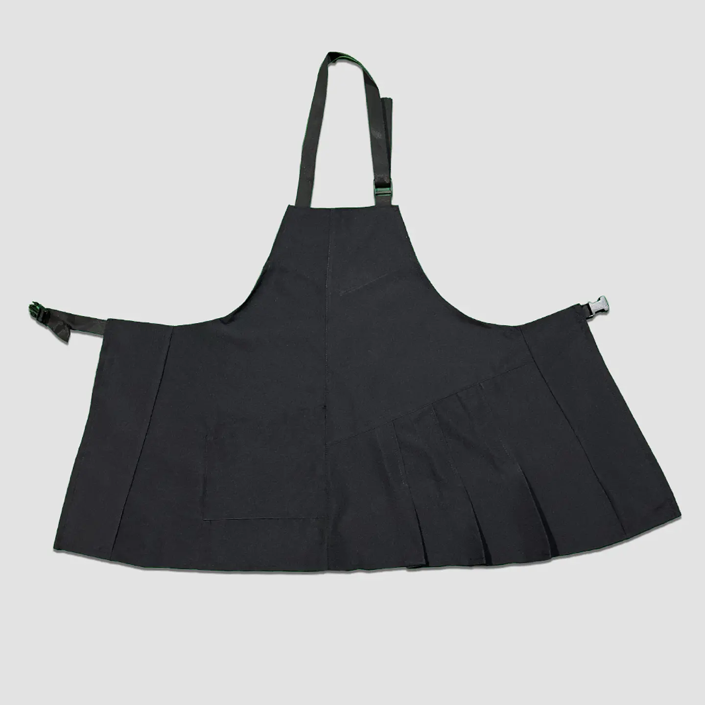 Pechera Plisada Bistrech Negro 2