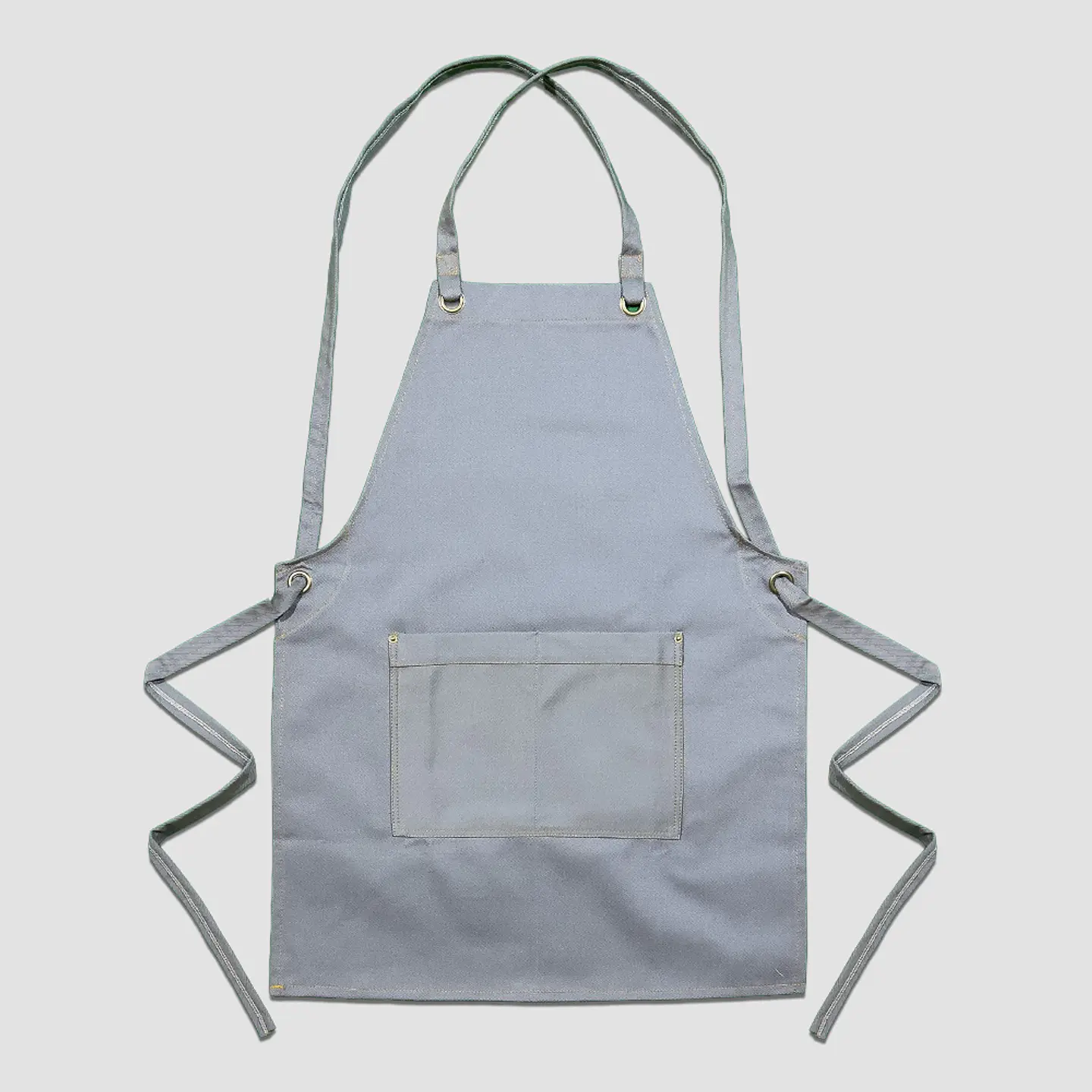 Pechera de Mezclilla Gris 1